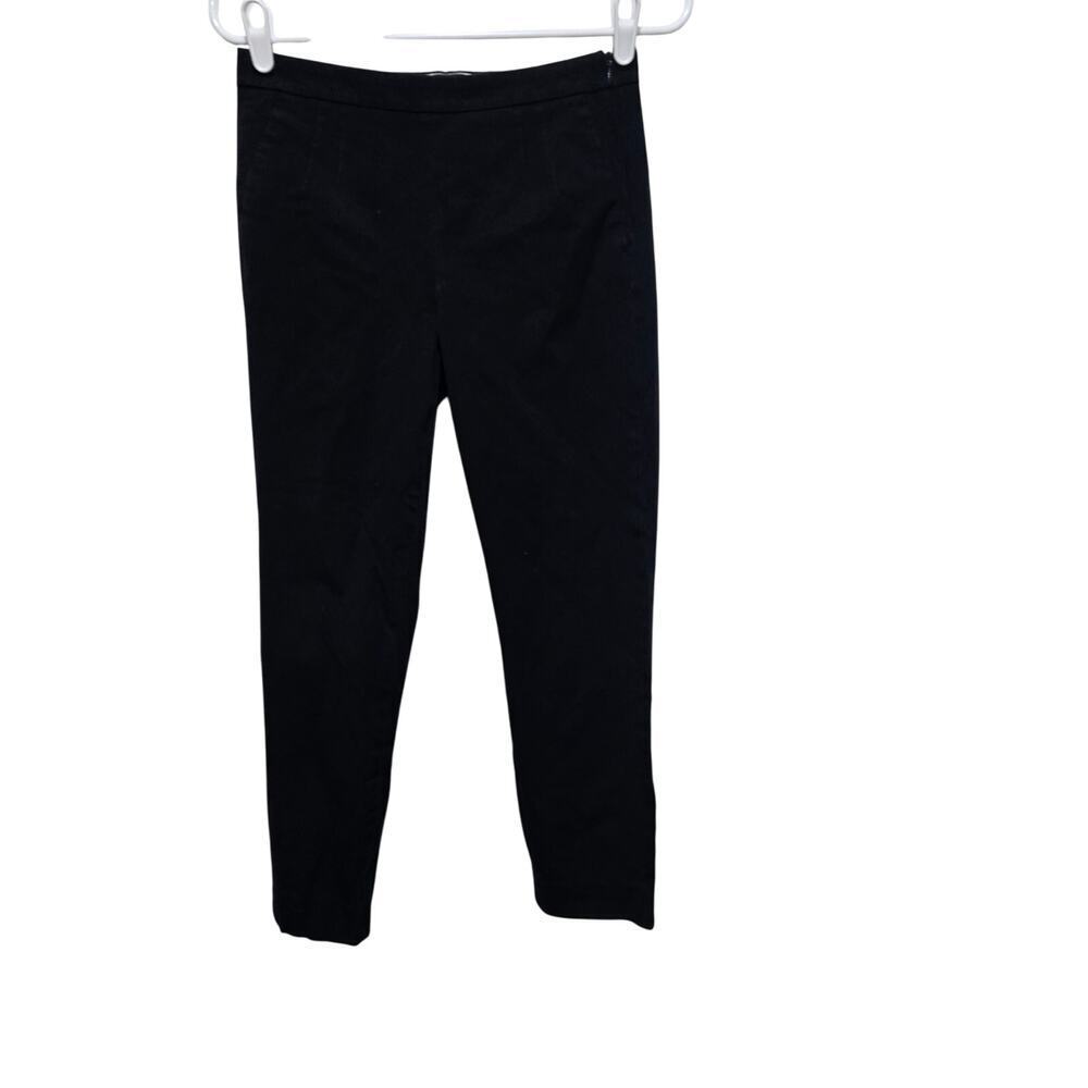 J.Crew Martie Slim Ankle Pants Navy Blue Size 2 Stretch